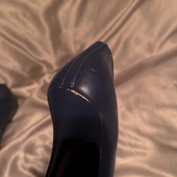 Navy Blue High Heels - Steve Madden - Picture 5 of 6